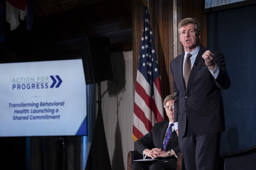 February 2, 2026 - Washington, DC, USA: Healthsperien Action for Progress transforming behavioral health conference at the National Press Club, with HHS Secretary Robert F. Kennedy, Jr., and CMS Administrator Mehmet Oz.  Photo by Ian Wagreich / © CapitolHillPhoto.com