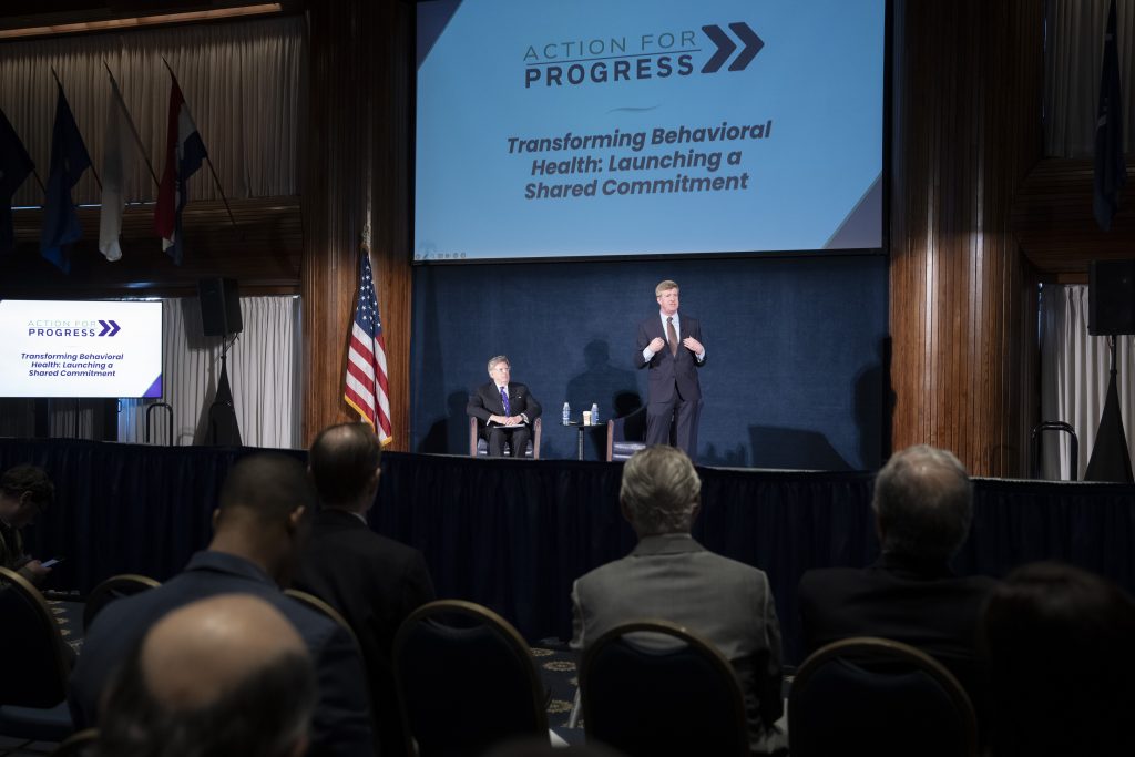 February 2, 2026 - Washington, DC, USA: Healthsperien Action for Progress transforming behavioral health conference at the National Press Club, with HHS Secretary Robert F. Kennedy, Jr., and CMS Administrator Mehmet Oz.  Photo by Ian Wagreich / © CapitolHillPhoto.com