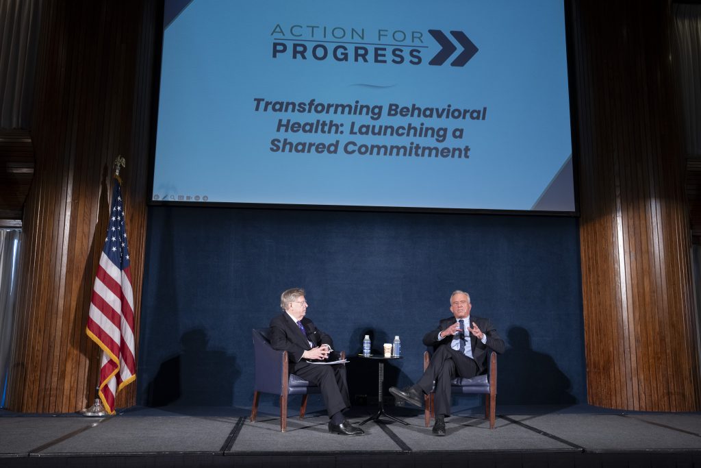 February 2, 2026 - Washington, DC, USA: Healthsperien Action for Progress transforming behavioral health conference at the National Press Club, with HHS Secretary Robert F. Kennedy, Jr., and CMS Administrator Mehmet Oz.  Photo by Ian Wagreich / © CapitolHillPhoto.com