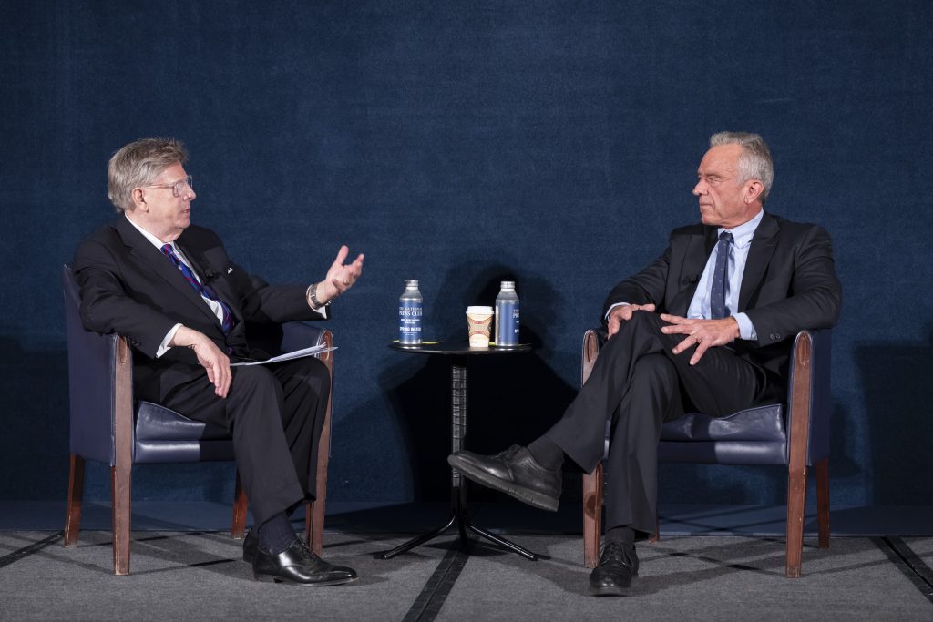 February 2, 2026 - Washington, DC, USA: Healthsperien Action for Progress transforming behavioral health conference at the National Press Club, with HHS Secretary Robert F. Kennedy, Jr., and CMS Administrator Mehmet Oz.  Photo by Ian Wagreich / © CapitolHillPhoto.com