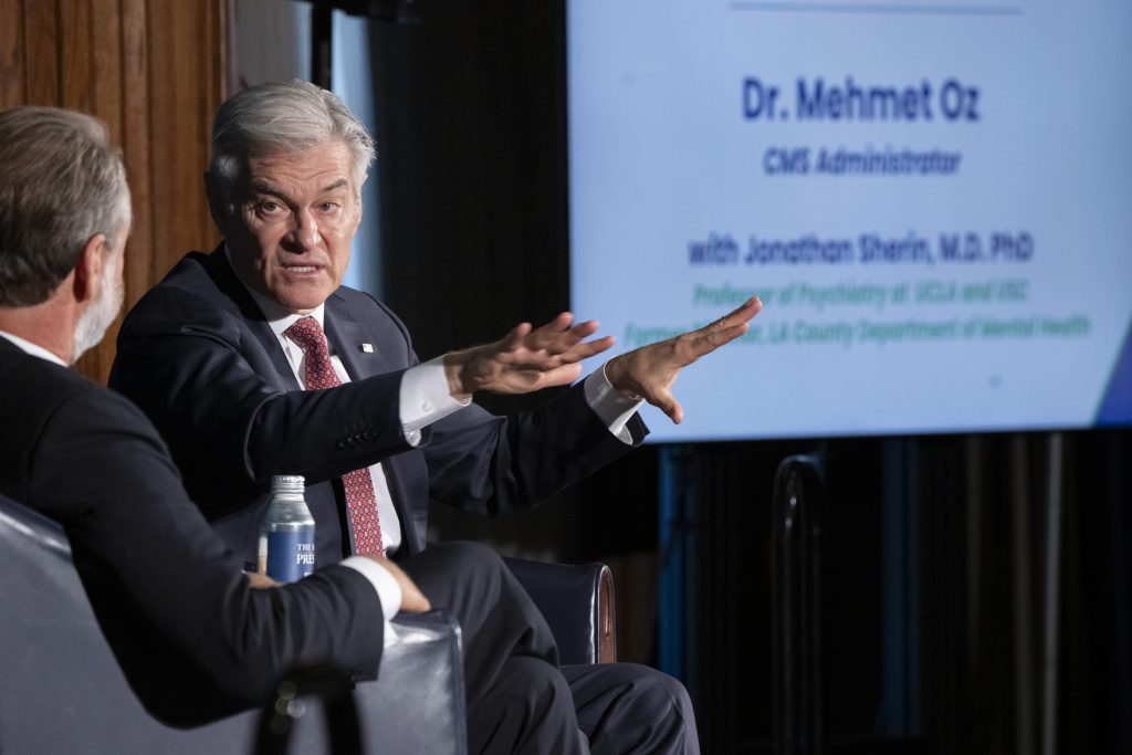 February 2, 2026 - Washington, DC, USA: Healthsperien Action for Progress transforming behavioral health conference at the National Press Club, with HHS Secretary Robert F. Kennedy, Jr., and CMS Administrator Mehmet Oz.  Photo by Ian Wagreich / © CapitolHillPhoto.com